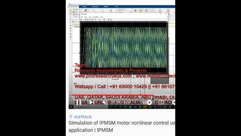 Simulation of IPMSM motor nonlinear control using sliding mode with EV application - IPMSM