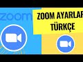 Zoom Ayarları Türkçe Açıklama - YouTube