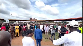 Effium Community March To The Stadium For Elections, This is What The Governor Did.