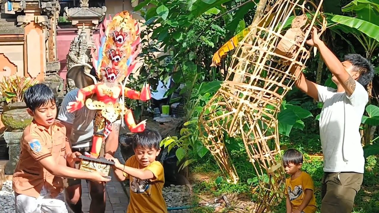 Astaga Ogoh Ogoh Tidak Sengaja Dirusak