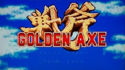 Golden Axe on WonderSwan Color