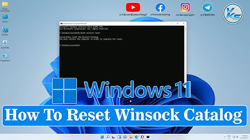 ✅ How To Reset Winsock Catalog On Windows 11