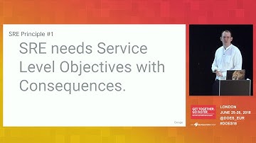 Getting Started with SRE - Stephen Thorne, Google