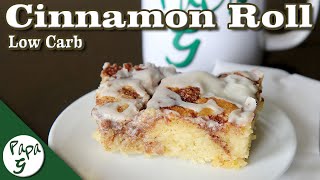 Cinnamon Roll Cake – Low Carb Keto Dessert Recipe