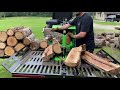 Bloodwood series  all wood log splitters   fastest log splitter on the planet  best warranty