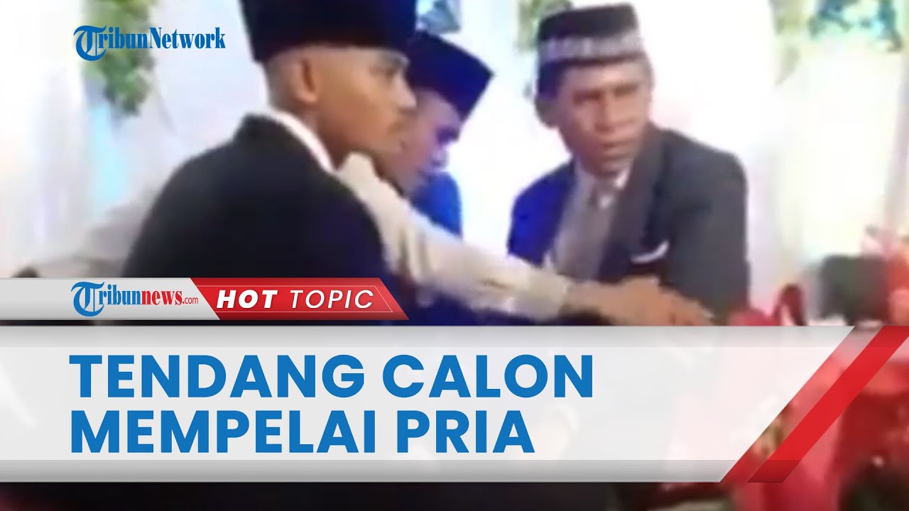 Viral Video Detik-detik Mertua Tendang Pengantin Pria saat Akad Nikah, Ternyata Ini Penyebabnya