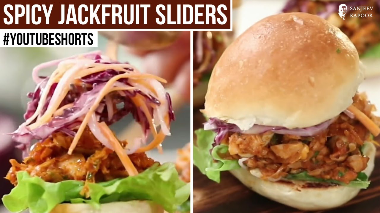 Spicy Jackfruit Sliders | #Shorts | Sanjeev Kapoor Khazana