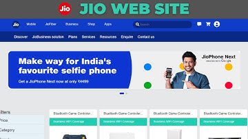 Creating jio Clone using HTML, CSS & JavaScript website
