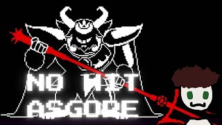UNDERTALE - Asgore no hit (patykiem)