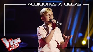 Adrián Campos canta 'Ángel caído' | Audiciones a ciegas | La Voz Kids Antena 3 2023