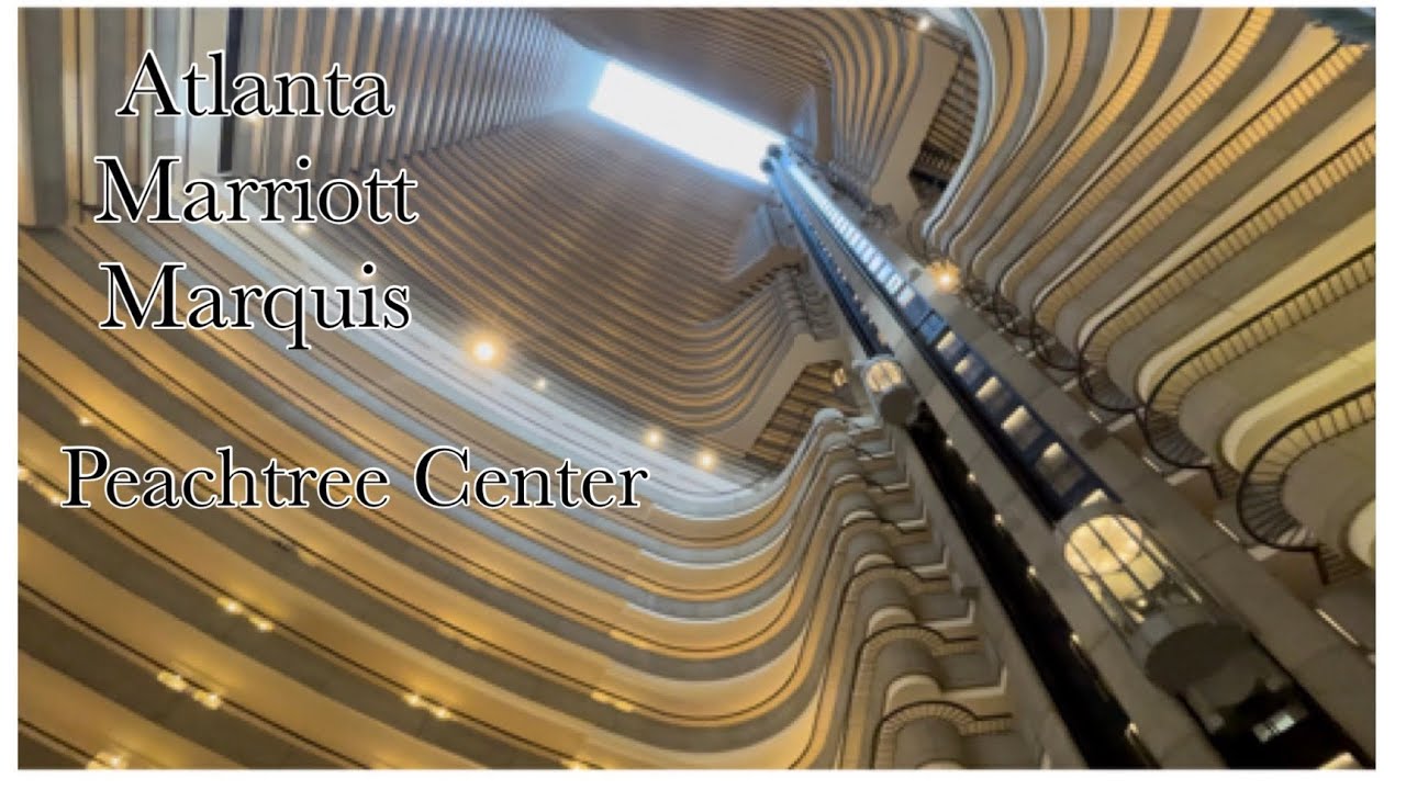 Atlanta Marriott Marquis Hotel Room Tour YouTube