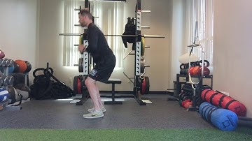 Speed Squat Drop Jump w pause