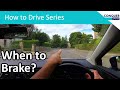 When to Start Braking? How to stop a manual and automatic car accurately.