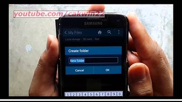 Samsung Galaxy S5 : How to create folder (Android Phone)