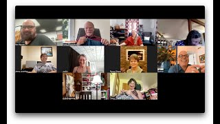 Full of laughs at the Phrancko Knitters Meeting 07/22/23