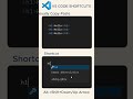 Use vscode shortcuts to save time and code smartly #shorts #viral #coding #programming