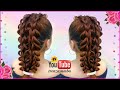 HERMOSO PEINADO EN TRENZA PULL THROUGH |PEINADOS PARA NIÑAS O JUVENIL |TRENZAS NMBA