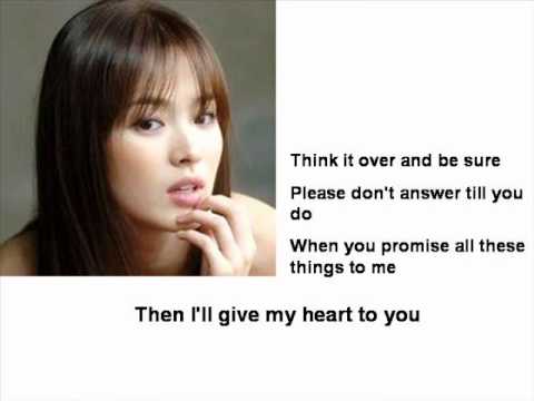 Cliff Richard - If I give My Heart to You (with lyrics)