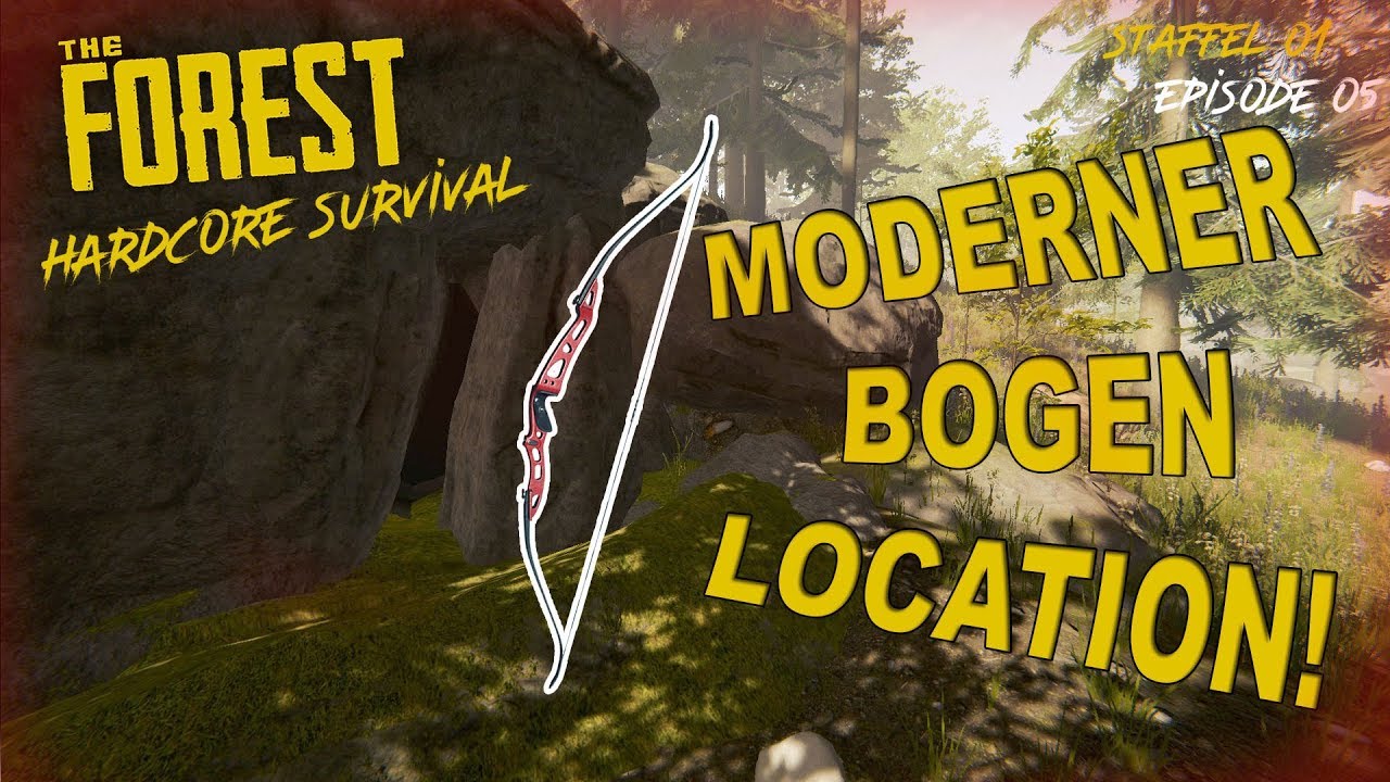 Moderner Bogen Location Machete Im Sinkhole The Forest Ps4 S01ep05 Deutsch Lets Play Youtube