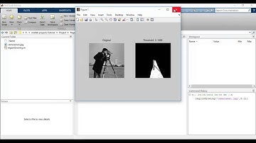 Dip projects using matlab