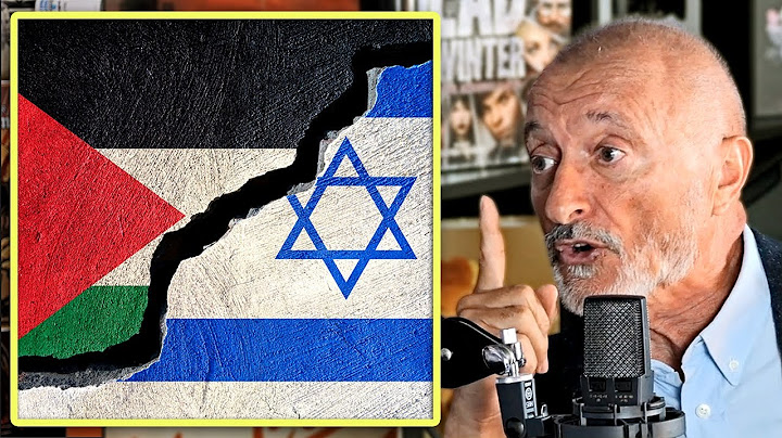 Anyone who talks about GOOD or BAD has no clue" - Expert on Israel and Palestine.