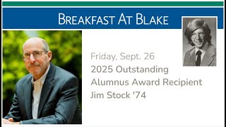 September Breakfast at Blake: Reunion Edition
