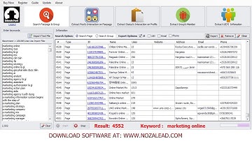 facebook extract tool
