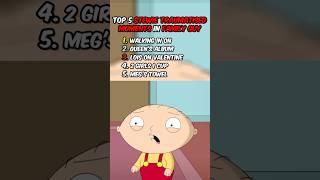 5 Times Stewie Got Traumatised In Family Guy