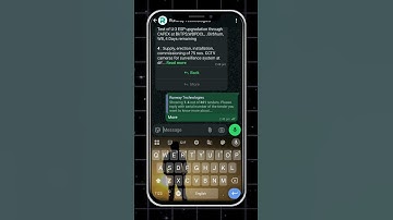 View Construction Tenders Easily with Runway Technologies WhatsApp Chatbot!