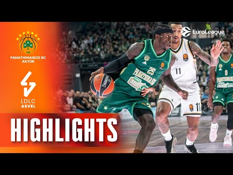 Green Machine Rolling | Panathinaikos - ASVEL | R4 BASKETBALL HIGHLIGHTS 2025-26