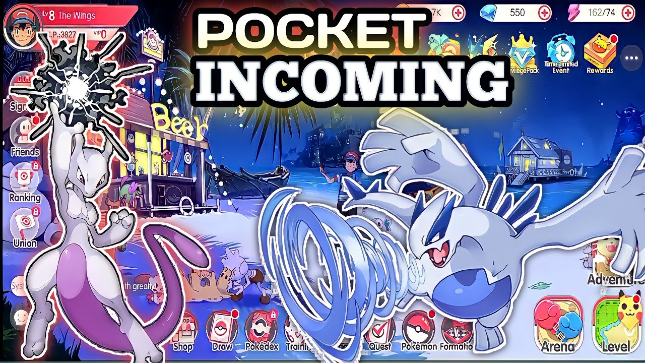 BATTLE GAMEPLAY AND GACHA TO GET "S+" POKEMON - POCKET INCOMING