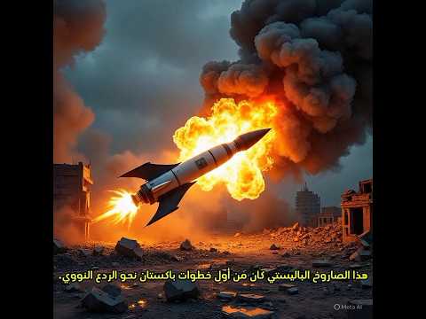غوري الصاروخ النووي الباكستاني الذي لا يرحم صاروخ غوري الجيش الباكستاني قوة نووية تكنولوجيا عسكرية