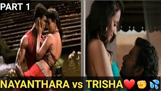 Nayanthara vs Trisha hot slowmotion|Trisha and nayanthara hot show|Nayanthara and Trisha hot part-1|