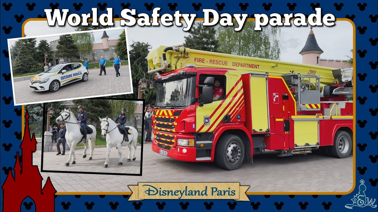 [Disneyland Paris] Special parade: World Safety Day 28-04-2023