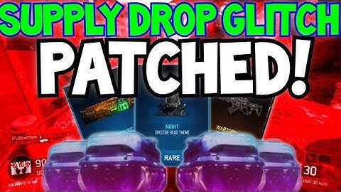 UNLIMITED CRYPTOKEYS FARMING EXPLOIT PATCHED & BANNED! Free Supply Drop Glitch Patch (BO3 Gun Game)