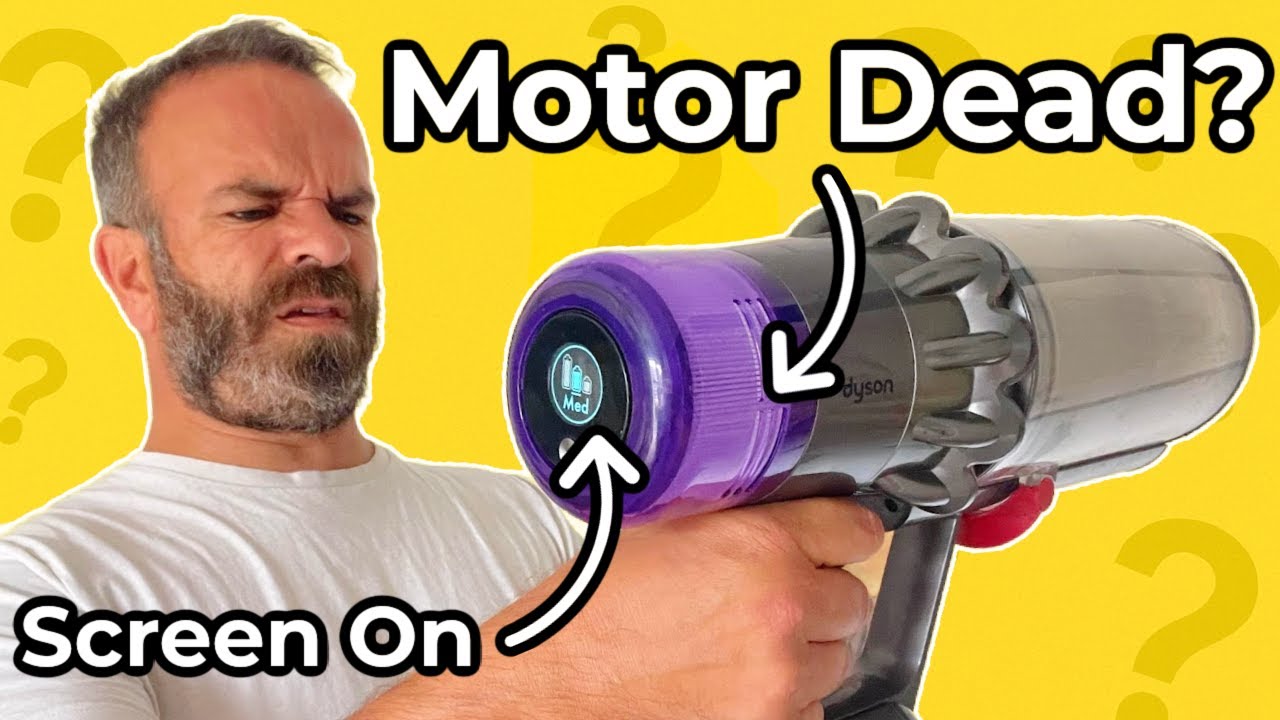 Dyson V11 / V15 Not Starting? Screen On, Motor Won't Run – Why