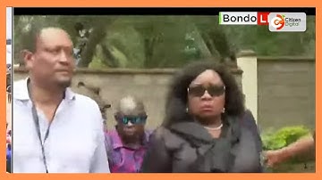 Ida Odinga arrives at her Bondo home for the first time since the passing of Raila Odinga