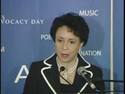 Dr. Sheila Johnson's Speech at Arts Advocacy Day 2...