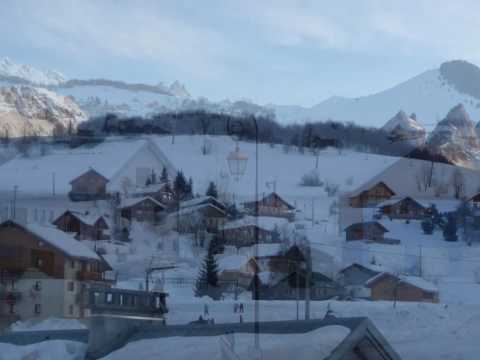 Le village d'Albiez le Vieux en Savoie (1500-2200m)