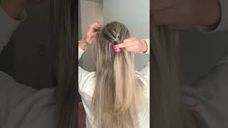 How to French Braid for Beginners! #hairshorts #shortsfeed #shortsvideo