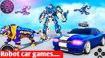 Cliff Jumper Autobot Multiple Transformation Jet Robot Car Game 2024 - Android Gameplay #2