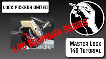 Master Lock 140 Padlock - In depth dive on how to pick