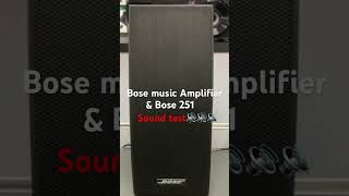 Bose music amplifier &amp; bose 251 sound test🔊🔊🔊