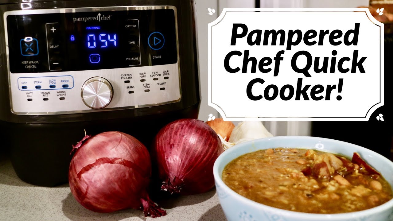 NEW!! Pampered Chef Quick Cooker [UNBOXING/FIRST USE] - YouTube