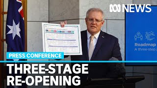 COVID-19: Scott Morrison announces 3-step plan to reopen Australia and ease restrictions | ABC News