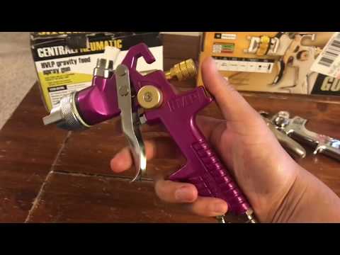 Harbor Freight Black Widow Paint Gun *Bucket Project* | Doovi