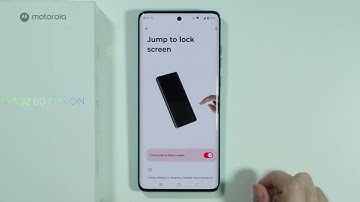 Motorola Edge 60 Fusion: How to Turn ON/OFF Double Tap to Show (Lock Screen Tap to Wake)