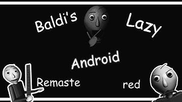 Baldi Lazy? | Baldi