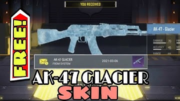 NEW - epic AK-47 Glacier epic skin Redeem code|limited redeem code
