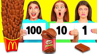 100 Layers of Food Challenge | Crazy Ideas To Cook by TeenTeam Challenge